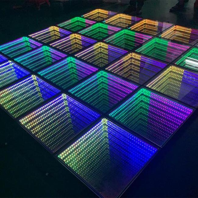 Video floor LED display